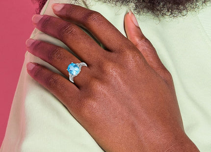 Sterling Silver Rings Style QR3320BT - Classique Jewelry Inc.