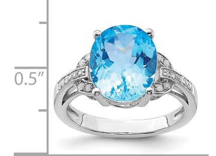Sterling Silver Rings Style QR3320BT - Classique Jewelry Inc.