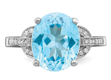 Sterling Silver Rings Style QR3320LSBT - Classique Jewelry Inc.