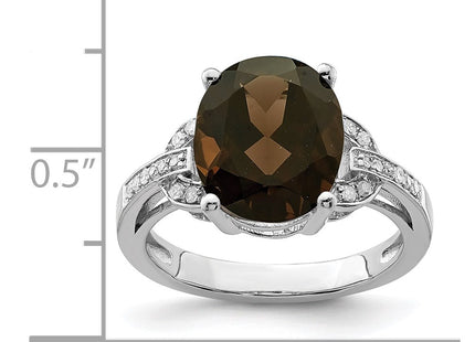 Sterling Silver Rings Style QR3320SQ - Classique Jewelry Inc.