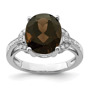 Sterling Silver Rings Style QR3320SQ - Classique Jewelry Inc.