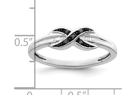Sterling silver diamond ring, additional view