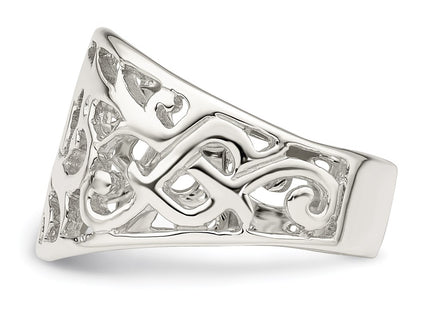 Sterling Silver Rings Style QR38 - Classique Jewelry Inc.