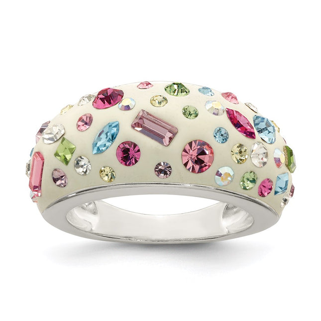 Sterling Silver Rings Style QR4180 - Classique Jewelry Inc.