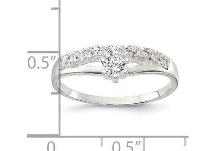 Sterling Silver Rings Style QR4225 - Classique Jewelry Inc.