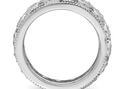 Sterling Silver Rings Style QR4392 - Classique Jewelry Inc.