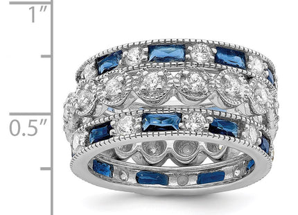 Sterling Silver Rings Style QR4392 - Classique Jewelry Inc.