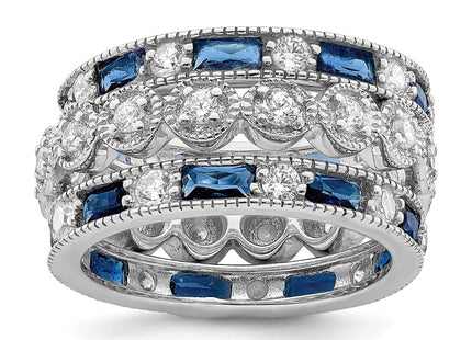 Sterling Silver Rings Style QR4392 - Classique Jewelry Inc.