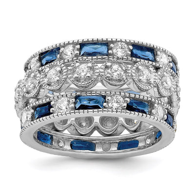 Sterling silver circle band