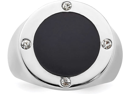 Sterling Silver Rings Style QR4440 - Classique Jewelry Inc.