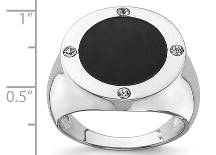 Sterling Silver Rings Style QR4440 - Classique Jewelry Inc.