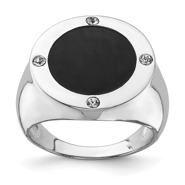 Sterling Silver Rings Style QR4440 - Classique Jewelry Inc.