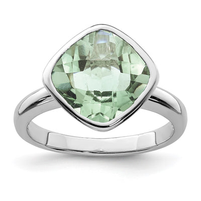 Sterling silver quartz ring