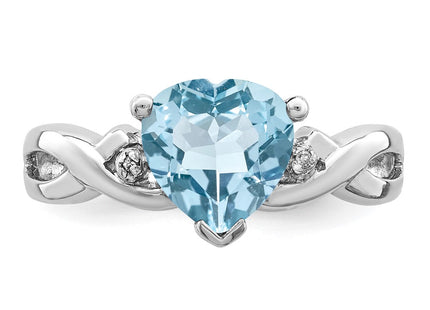 Sterling Silver Rings Style QR4487BT - Classique Jewelry Inc.