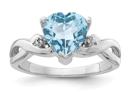 Sterling Silver Rings Style QR4487BT - Classique Jewelry Inc.