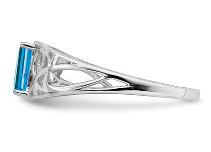 Sterling Silver Rings Style QR4503BT - Classique Jewelry Inc.
