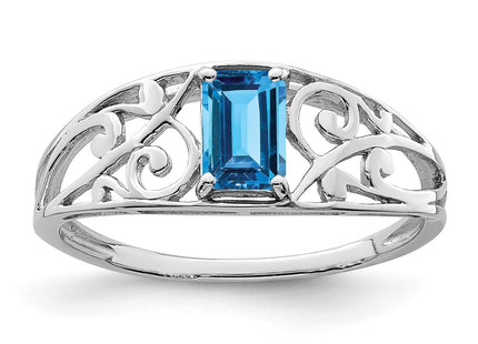 Sterling Silver Rings Style QR4503BT - Classique Jewelry Inc.