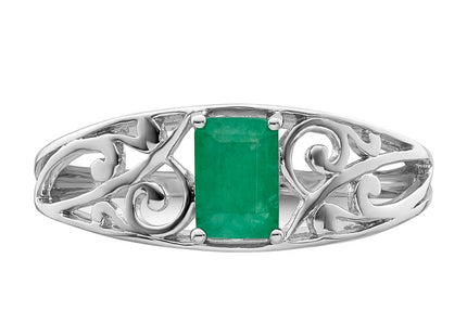Sterling Silver Rings Style QR4503E - Classique Jewelry Inc.