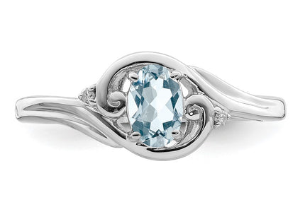 Sterling Silver Rings Style QR4504AQ - Classique Jewelry Inc.