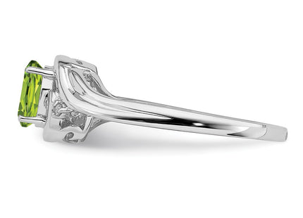 Sterling Silver Rings Style QR4504PE - Classique Jewelry Inc.