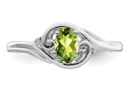Sterling Silver Rings Style QR4504PE - Classique Jewelry Inc.
