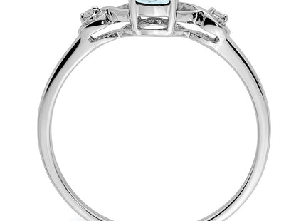 Sterling Silver Rings Style QR4505AQ - Classique Jewelry Inc.