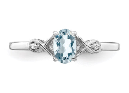 Sterling Silver Rings Style QR4505AQ - Classique Jewelry Inc.