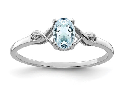 Sterling Silver Rings Style QR4505AQ - Classique Jewelry Inc.