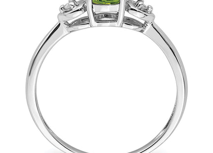 Sterling Silver Rings Style QR4511PE - Classique Jewelry Inc.