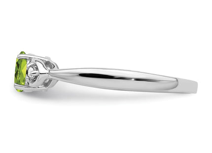 Sterling Silver Rings Style QR4511PE - Classique Jewelry Inc.