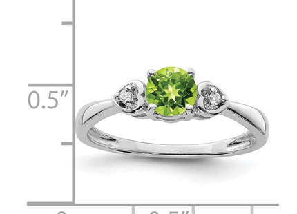 Sterling Silver Rings Style QR4511PE - Classique Jewelry Inc.