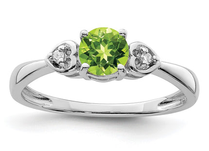 Sterling Silver Rings Style QR4511PE - Classique Jewelry Inc.