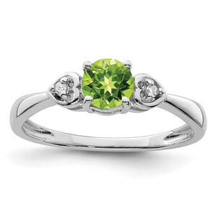 Sterling Silver Rings Style QR4511PE - Classique Jewelry Inc.