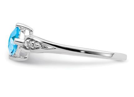 Sterling Silver Rings Style QR4513BT - Classique Jewelry Inc.