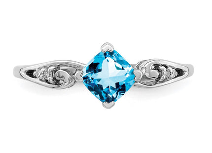 Sterling Silver Rings Style QR4513BT - Classique Jewelry Inc.
