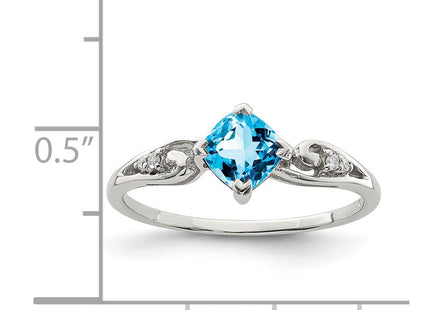 Sterling Silver Rings Style QR4513BT - Classique Jewelry Inc.