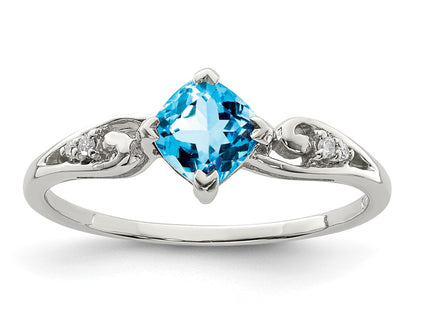 Sterling Silver Rings Style QR4513BT - Classique Jewelry Inc.