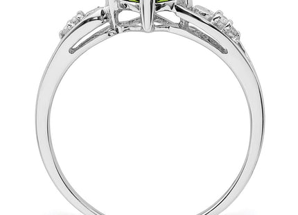 Sterling Silver Rings Style QR4513PE - Classique Jewelry Inc.