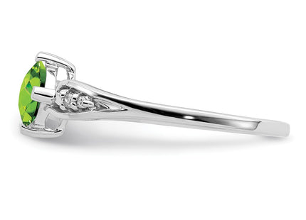Sterling Silver Rings Style QR4513PE - Classique Jewelry Inc.
