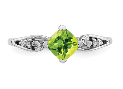 Sterling Silver Rings Style QR4513PE - Classique Jewelry Inc.