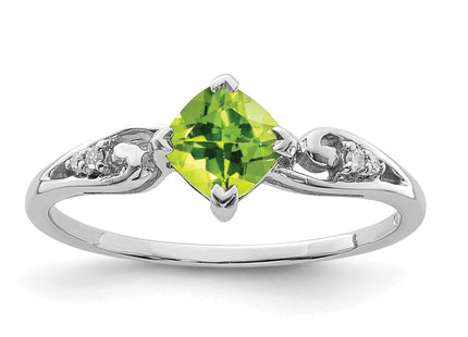 Sterling Silver Rings Style QR4513PE - Classique Jewelry Inc.