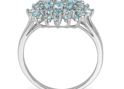 Sterling Silver Rings Style QR4529AQ - Classique Jewelry Inc.