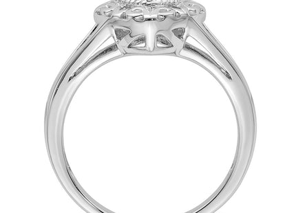 Sterling Silver Rings Style QR4530AQ - Classique Jewelry Inc.