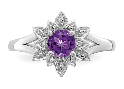Sterling Silver Rings Style QR4533AM - Classique Jewelry Inc.