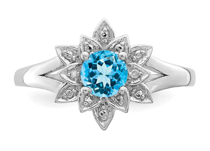 Sterling Silver Rings Style QR4533BT - Classique Jewelry Inc.