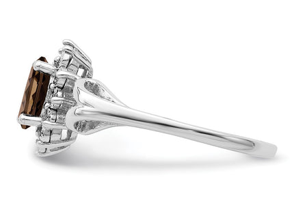 Sterling Silver Rings Style QR4534SQ - Classique Jewelry Inc.