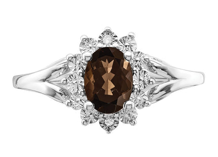 Sterling Silver Rings Style QR4534SQ - Classique Jewelry Inc.