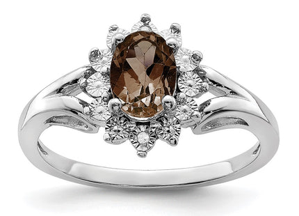 Sterling Silver Rings Style QR4534SQ - Classique Jewelry Inc.