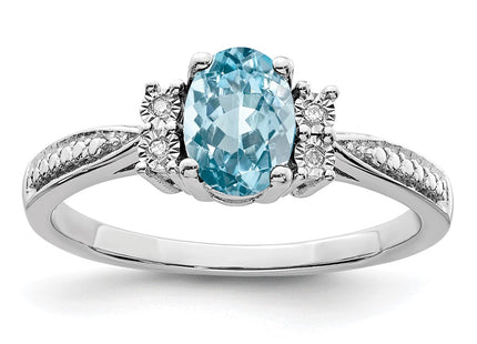 Sterling Silver Rings Style QR4535BT - Classique Jewelry Inc.