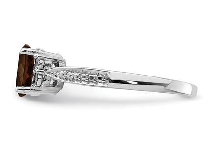 Sterling Silver Rings Style QR4535SQ - Classique Jewelry Inc.
